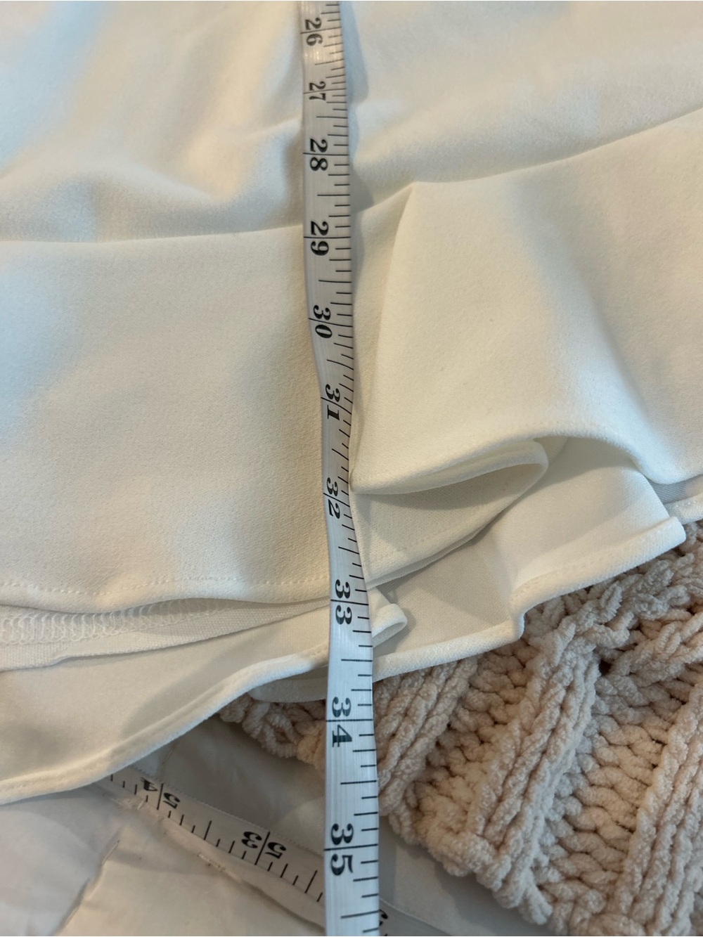 Hello Molly White Ruffle V-Neck Mini Dress - Picture 14 of 15